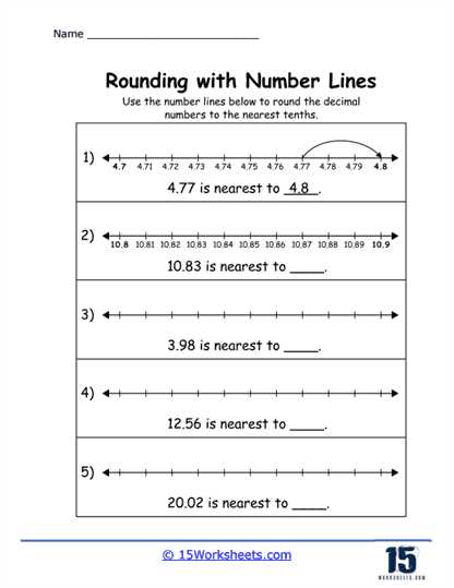 adding and rounding worksheets