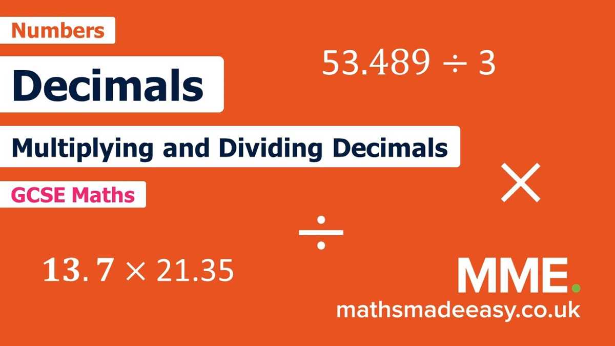 adding subtracting multiplying and dividing decimals worksheet