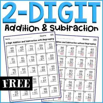 addition and subtraction without regrouping worksheet addition and subtraction without regrouping worksheet