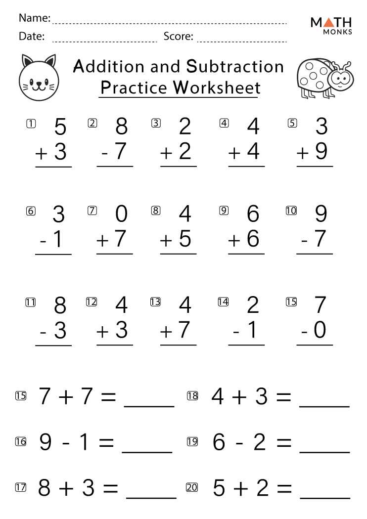 addition worksheets grade 1
