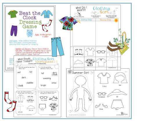 adl skills worksheets
