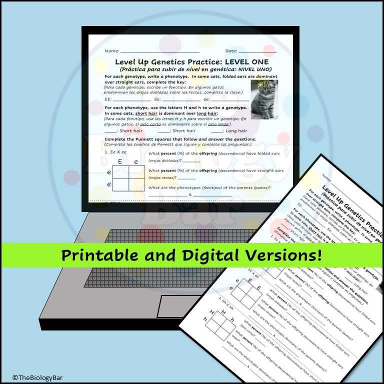 advanced genetic problems worksheet
