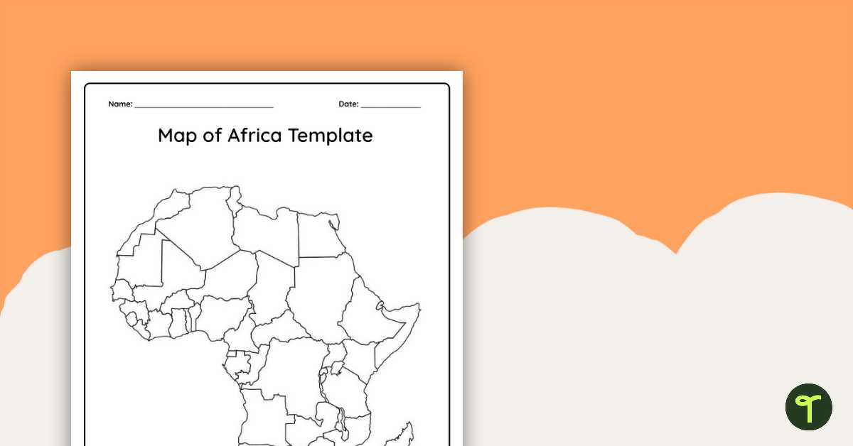 africa worksheets
