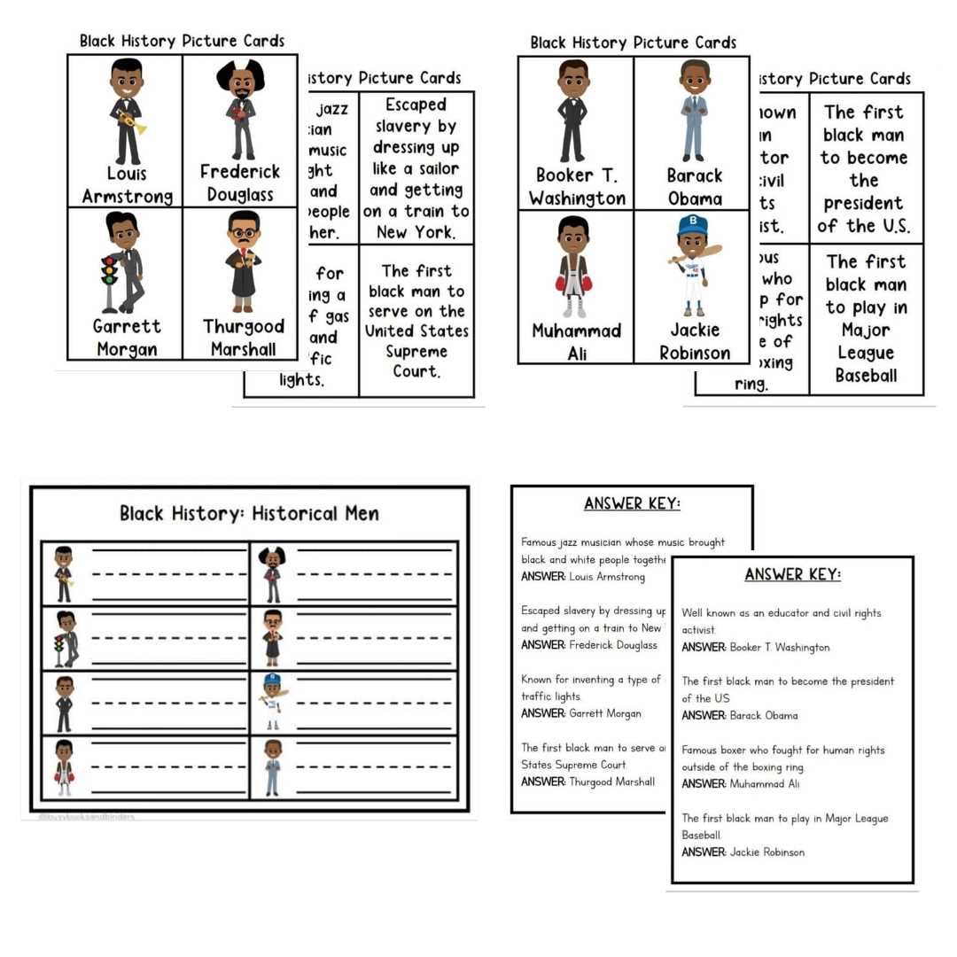 african american history worksheets