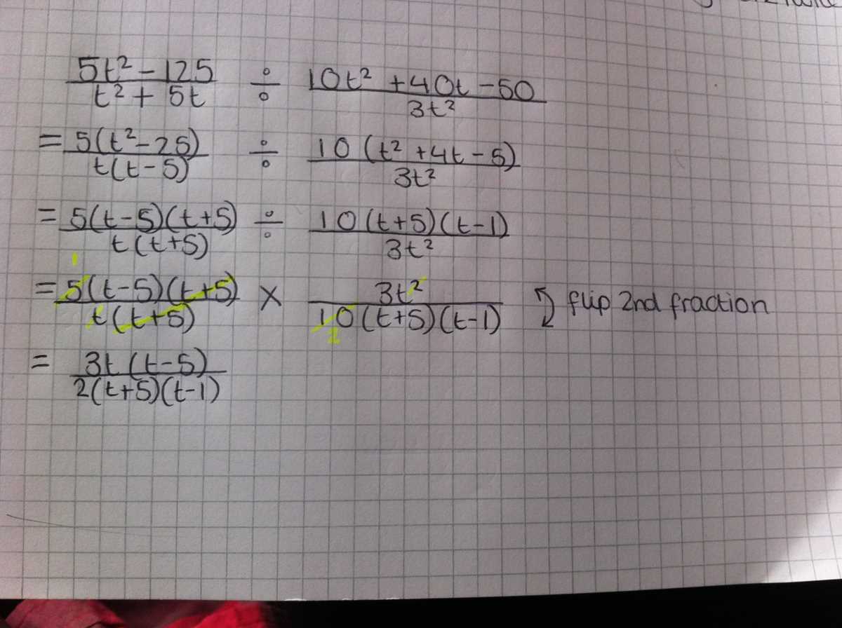 algebra fractions worksheets