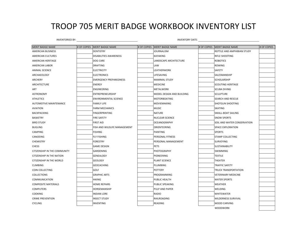 american business merit badge worksheet