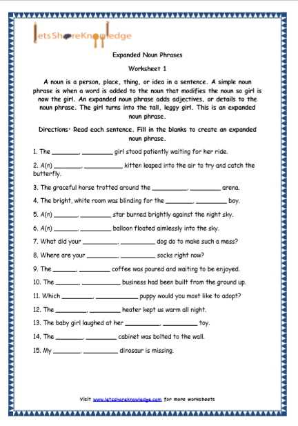 and worksheets