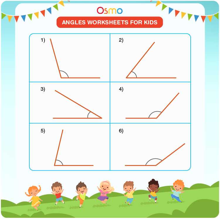 angle practice worksheet