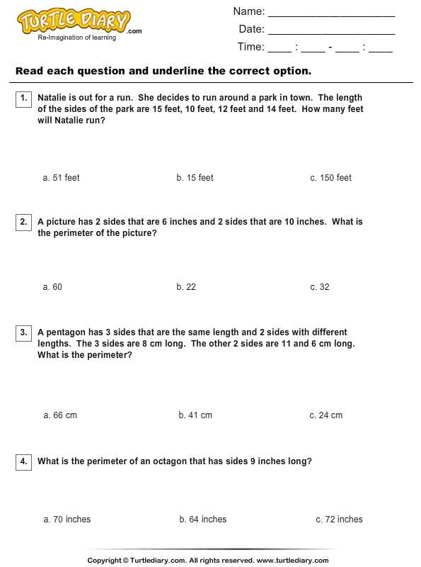 area and perimeter worksheets word problems