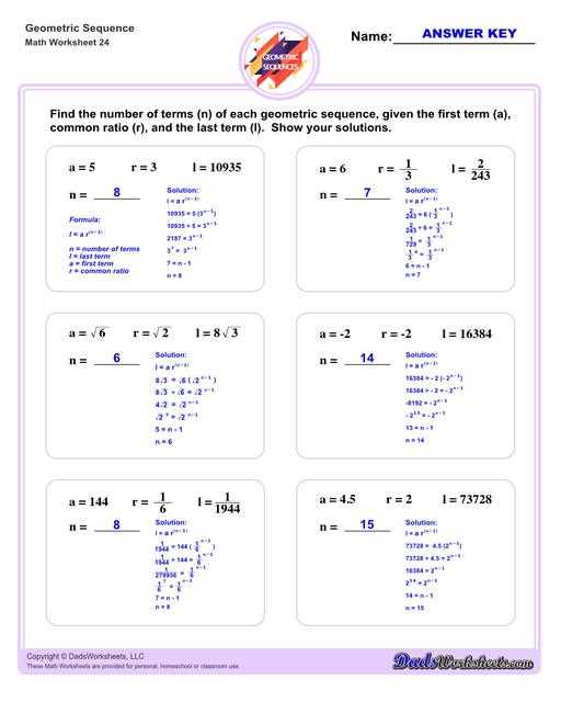 arithmetic and geometric sequences worksheet precalculus arithmetic and geometric sequences worksheet precalculus