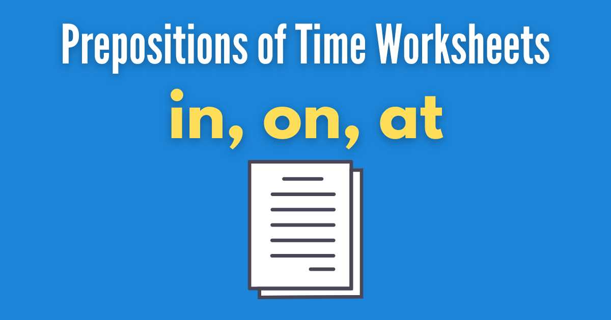 articles and prepositions worksheet