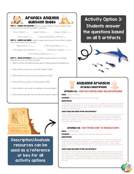 artifact analysis worksheet 1