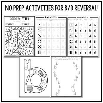 b or d worksheet