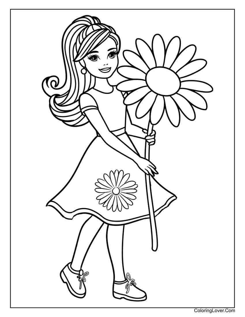 barbie worksheets