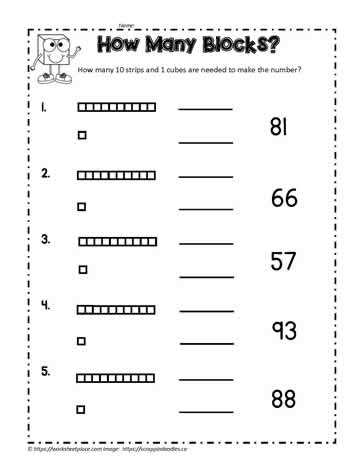 base ten blocks worksheets 2nd grade base ten blocks worksheets 2nd grade