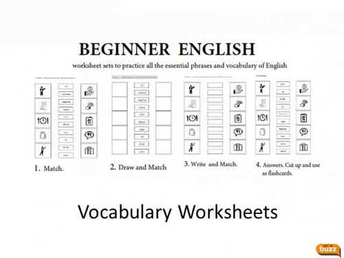 beginner english worksheets for adults