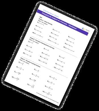 beginning algebra worksheet