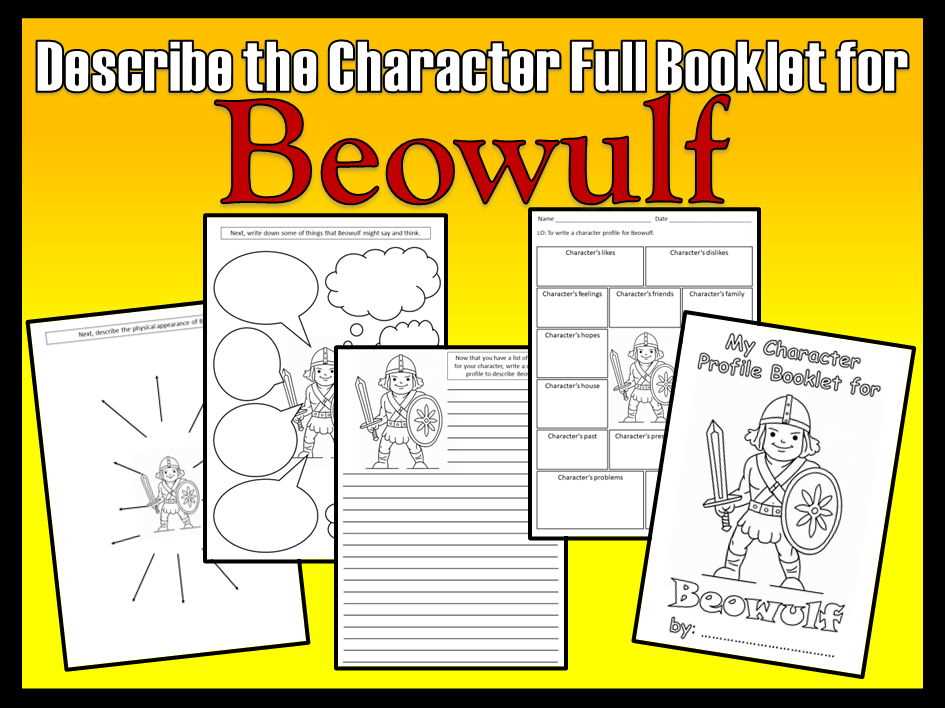 beowulf introduction worksheet