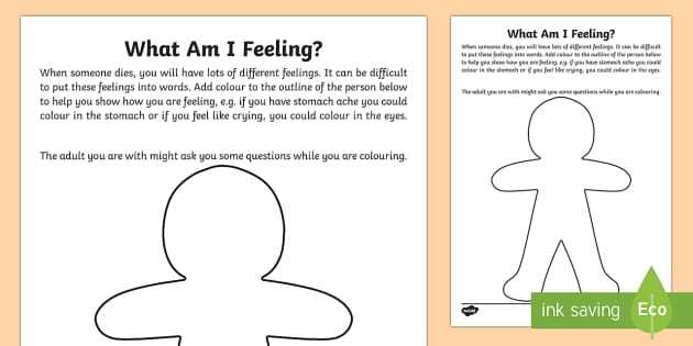 bereavement arrangements worksheet