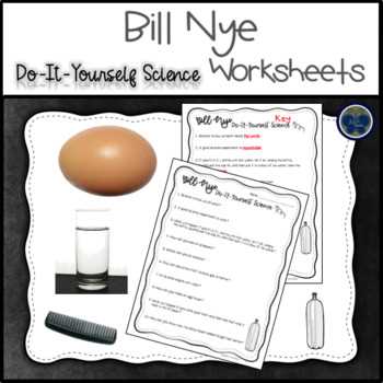 bill nye the science guy do it yourself science worksheet