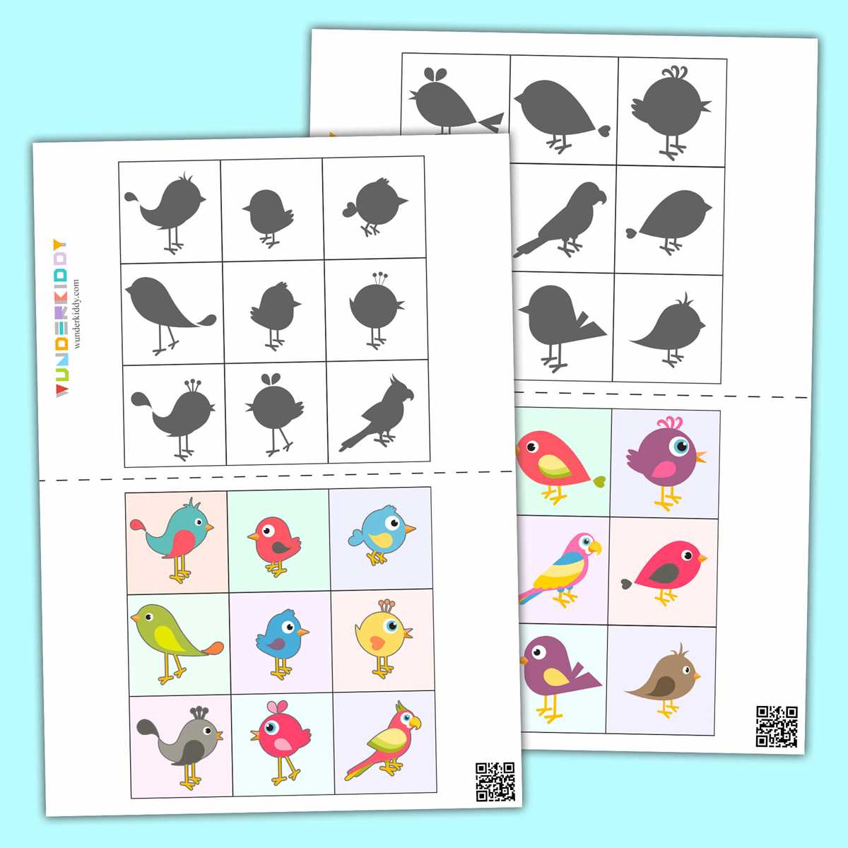 birds honor worksheet