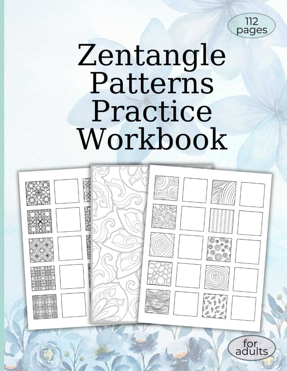 blank zentangle worksheet