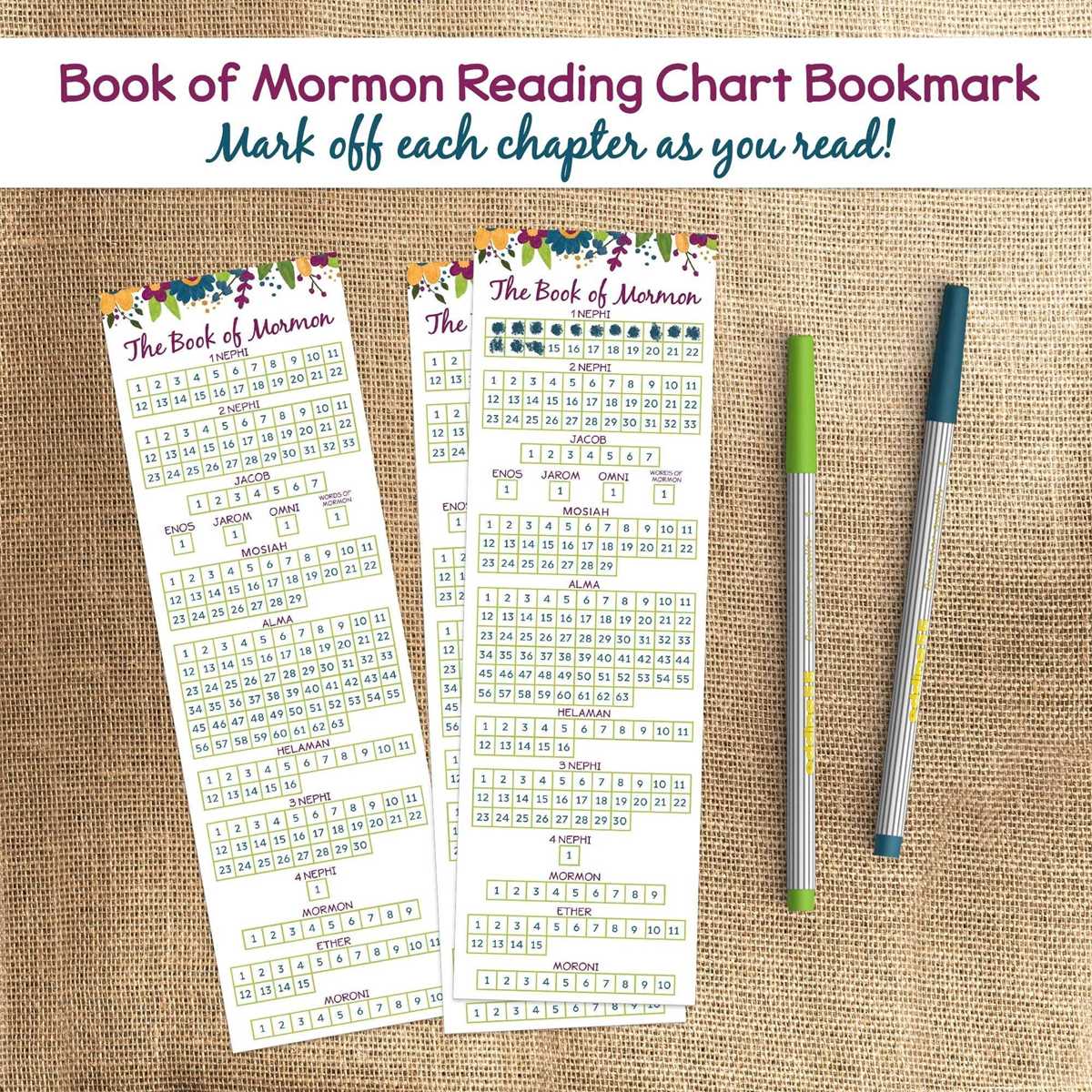 book of mormon worksheets