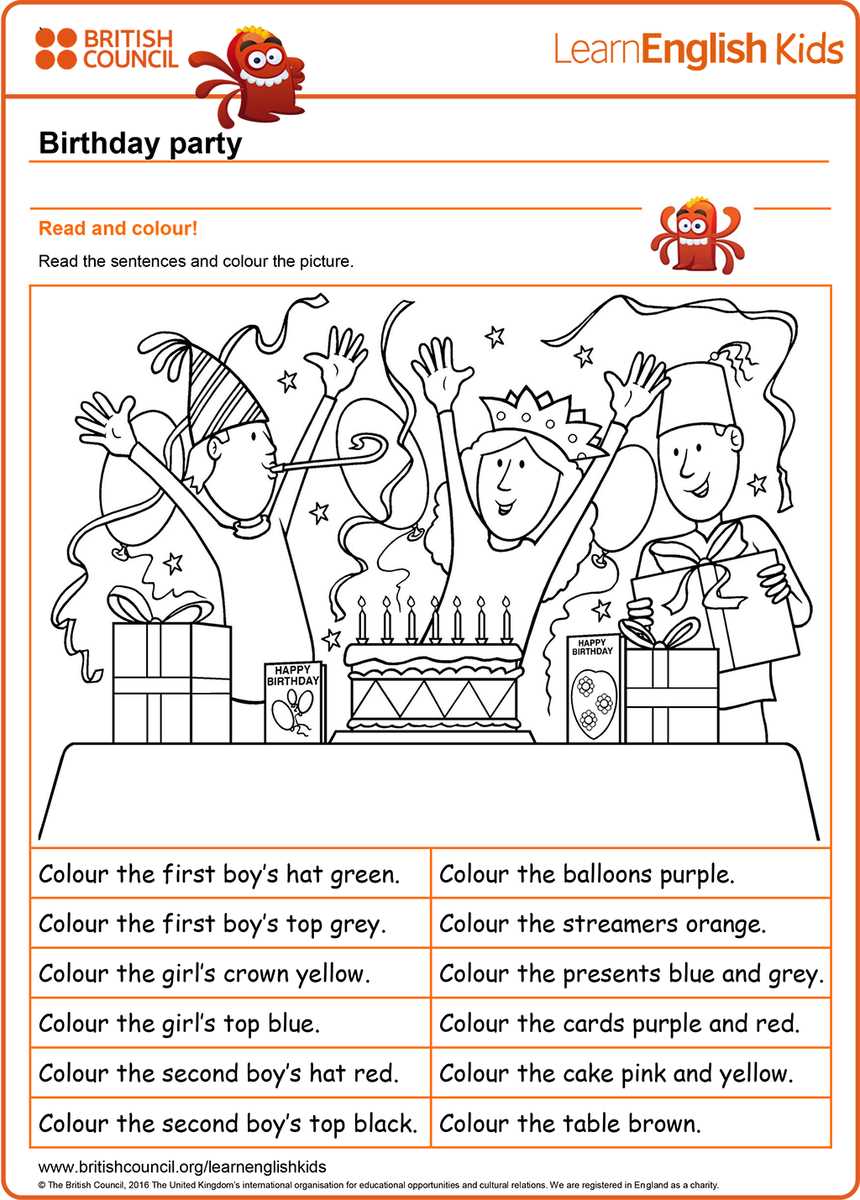 british council learn english worksheets