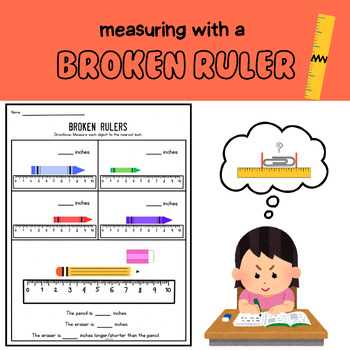 broken ruler worksheet