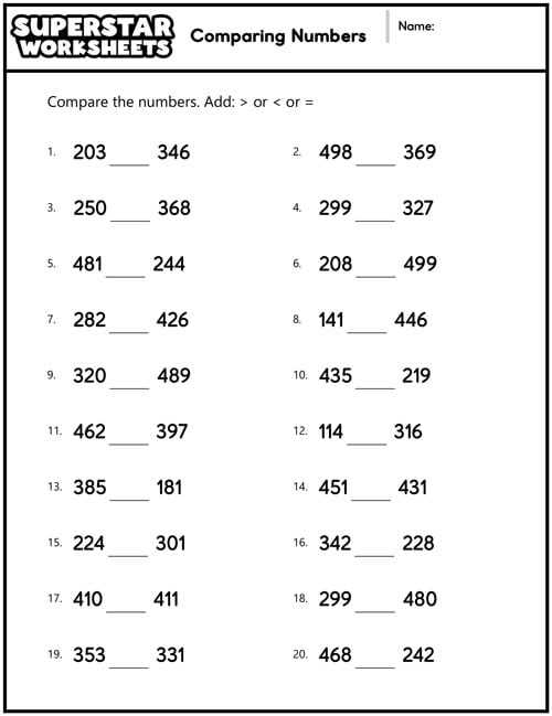 building up and breaking down numbers worksheets