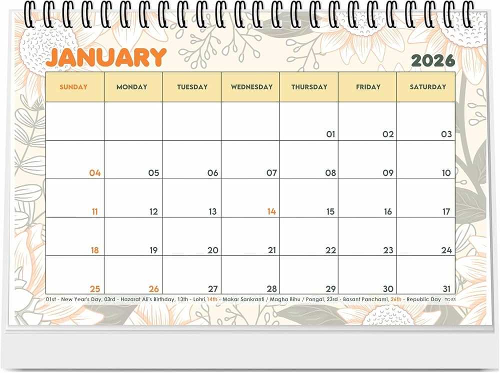 calendar 2026 worksheet