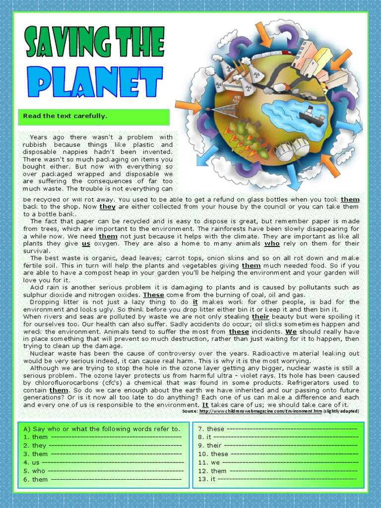 can we cool the planet worksheet