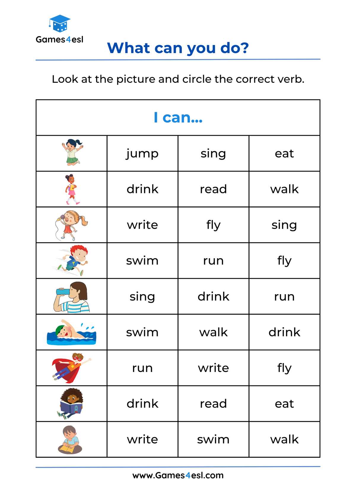 cant worksheet