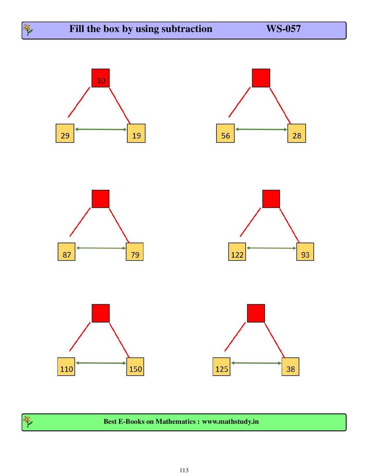 cbse worksheets for class 2