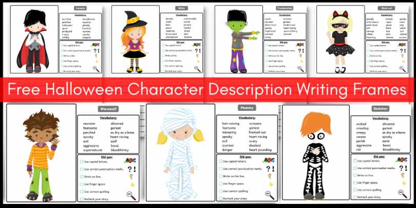 character details worksheet