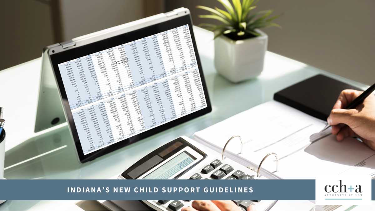 child support obligation worksheet indiana
