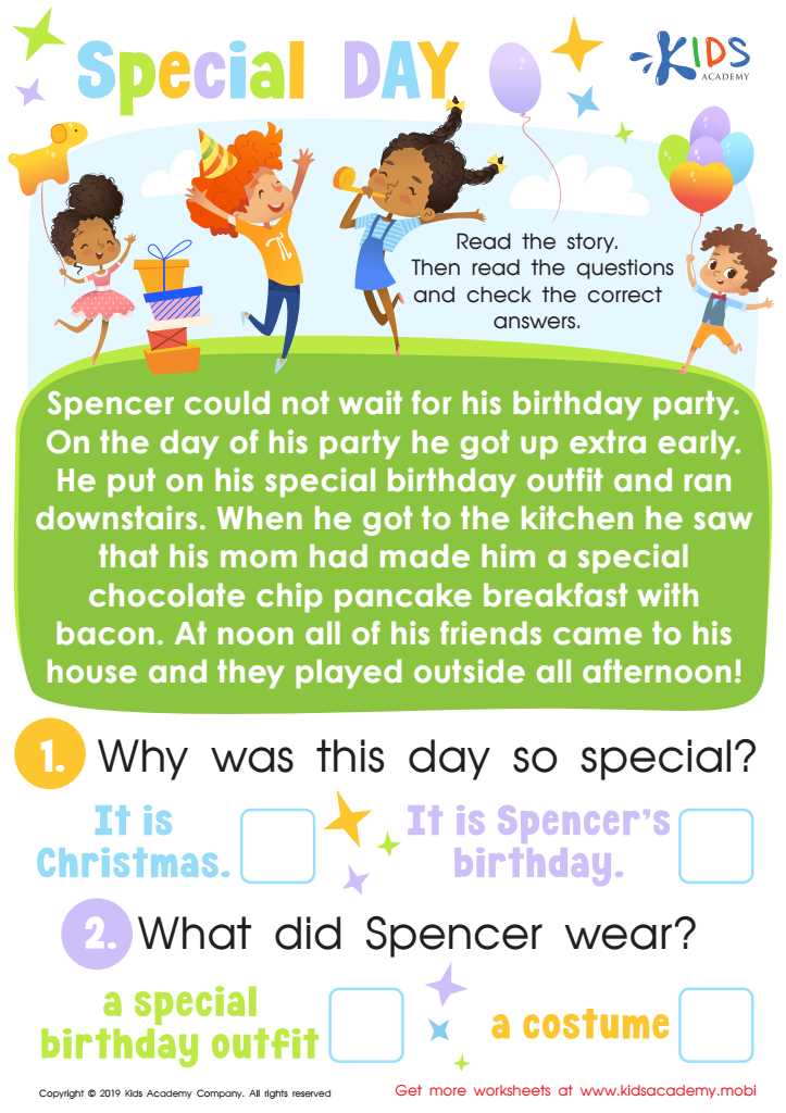 childrens day worksheets