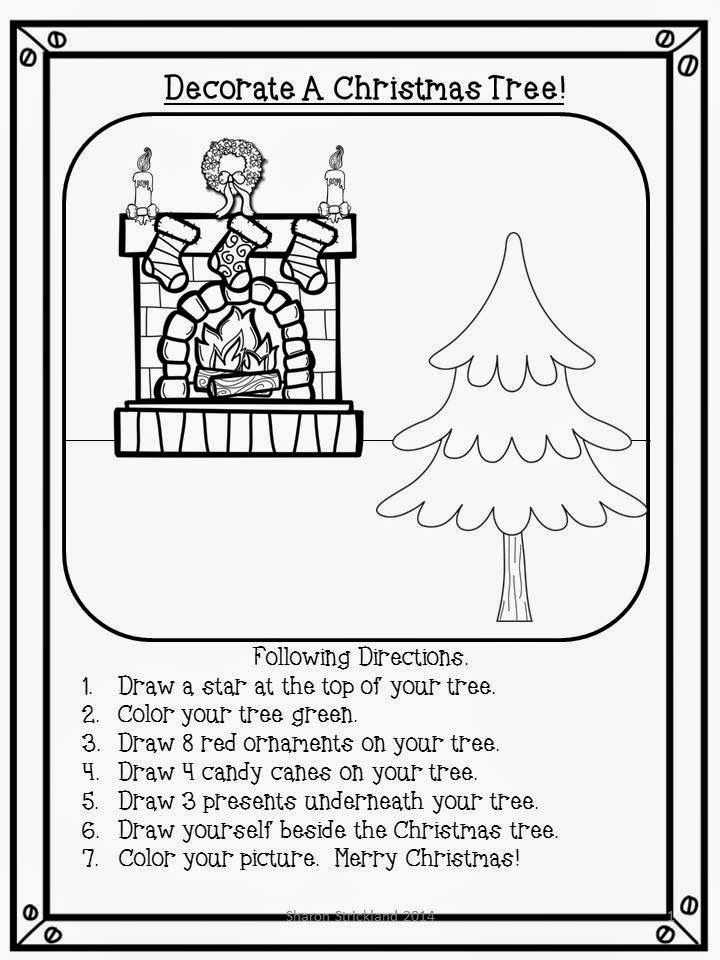 christmas activity worksheets