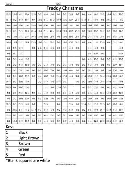 christmas division worksheets