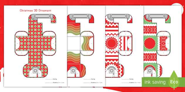 christmas ornament worksheet