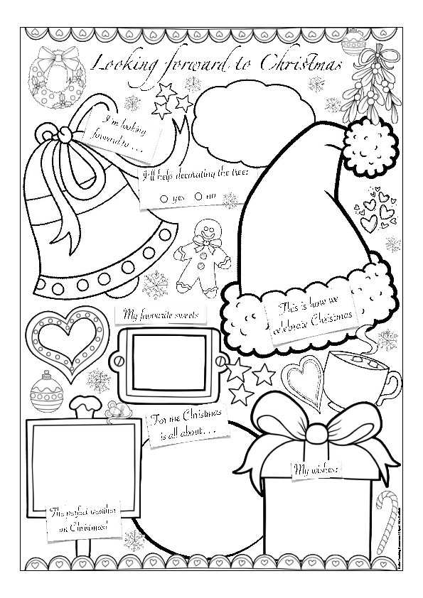 christmas worksheets for primary