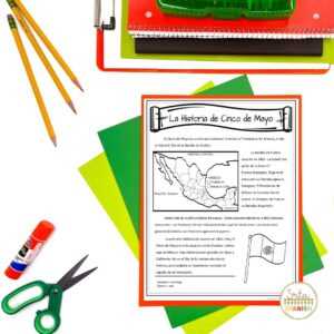 cinco de mayo reading comprehension worksheets free