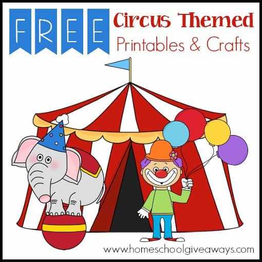 circus worksheets for preschoolers