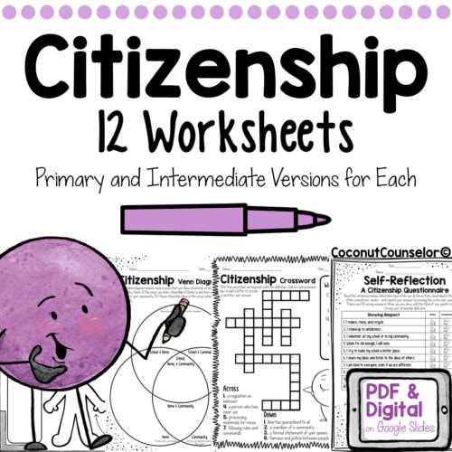 citizenship of the nation worksheet