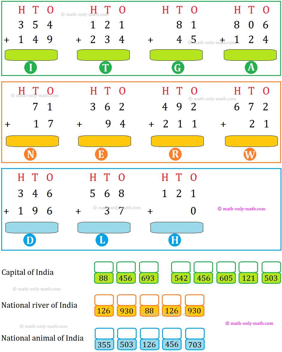 class 3 maths worksheets india