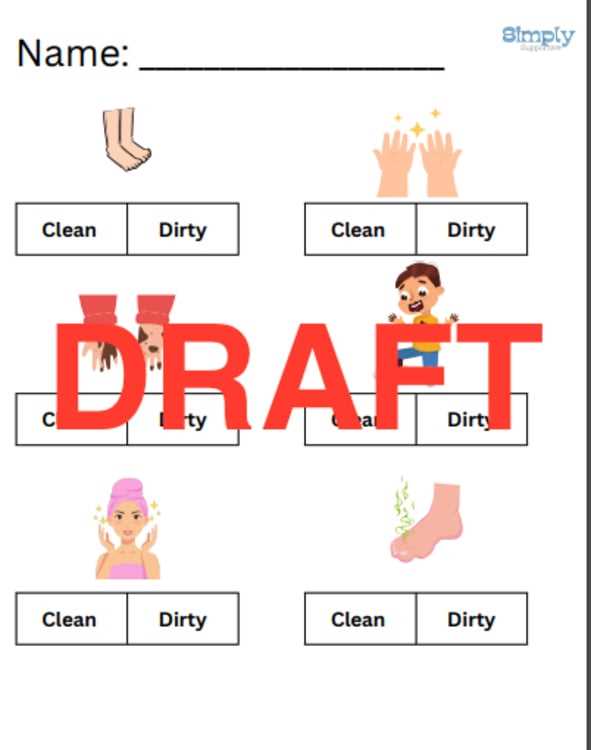 clean pain dirty pain worksheet