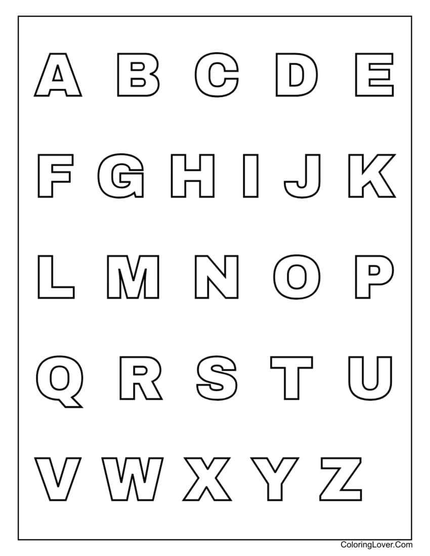 colour by alphabet worksheets colour by alphabet worksheets