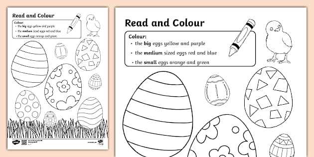 colour the picture worksheet