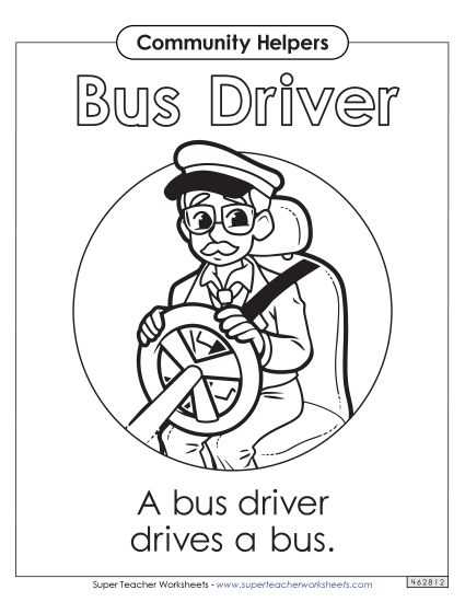 community helpers preschool worksheets