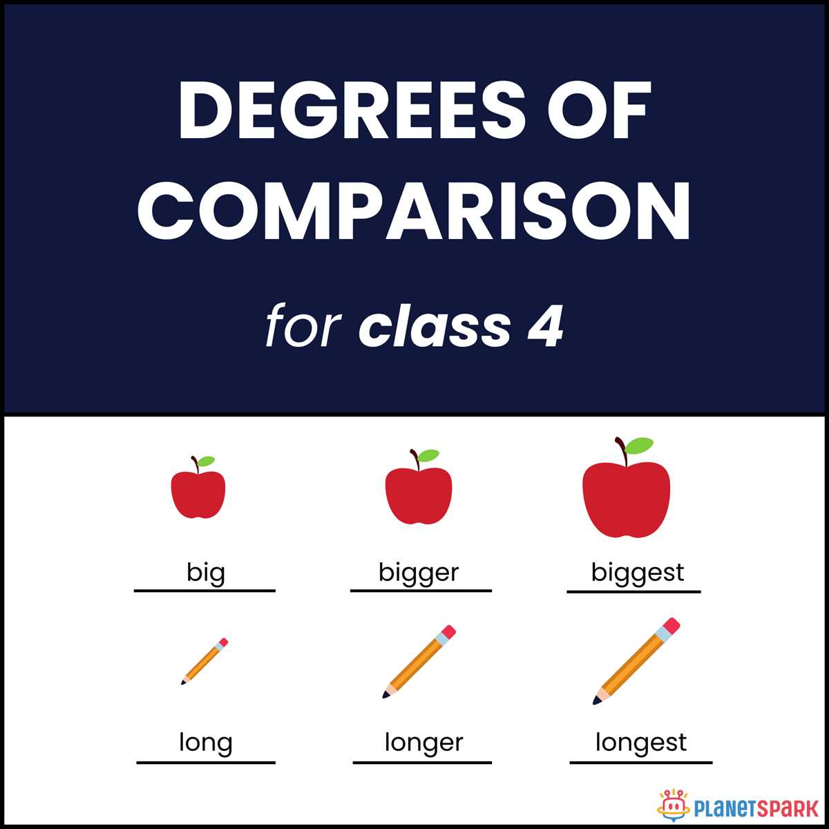comparative degree worksheet